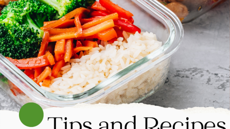 person practicing intermittent fasting with healthy food