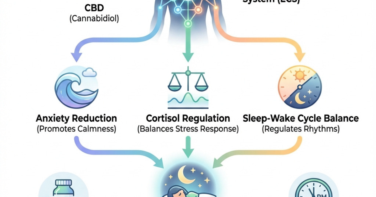 Vital Hemp: The Biochemical Link Between Endocannabinoids and Melatonin for Deeper Sleep