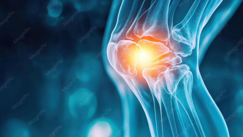 chronic inflammation joint pain illustration