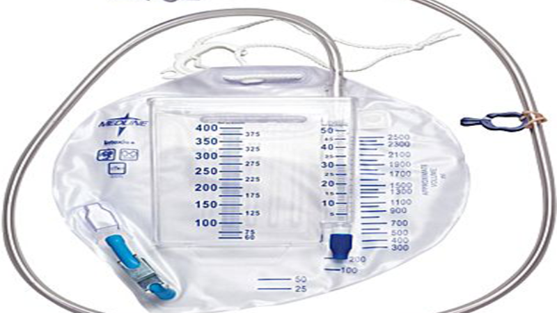 graph showing improved urinary flow rate over 12 weeks