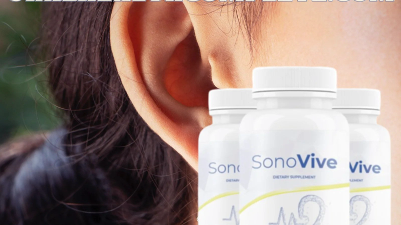 person supplementing with capsules alongside a hearing test graph