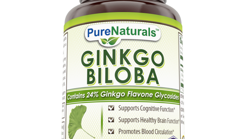 Ginkgo biloba leaves supplement