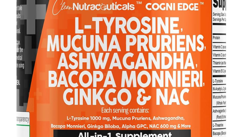 various supplement bottles with labels like NAC, Ginkgo, Zinc on a table