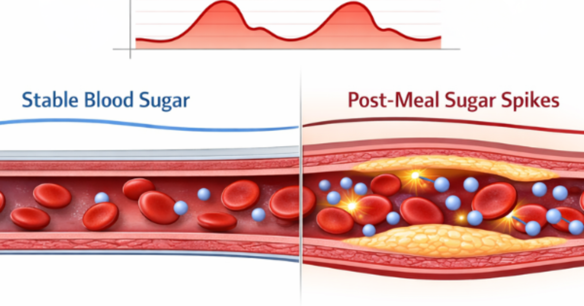 RegenVive Blood Sugar: Come la Variabilità Glicemica Sistemica Danneggia le Cellule Endoteliali