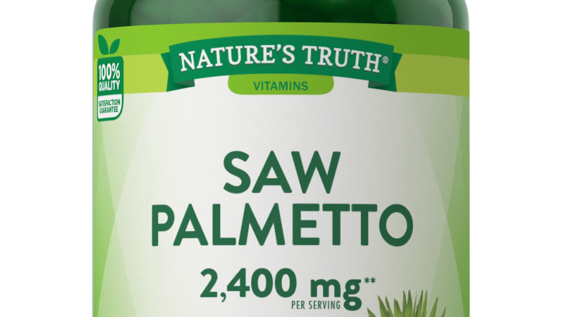 bottle of supplement pills with natural ingredients label