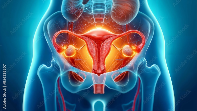 illustration of estrogen receptor alpha and beta binding